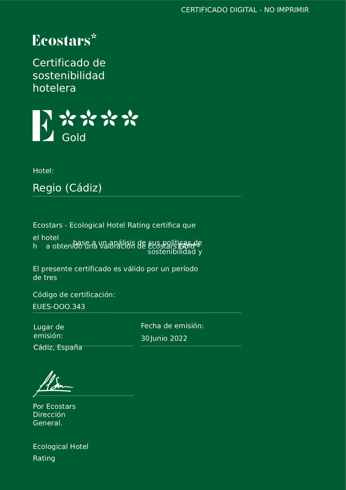 EUES-000.343_Hotel-Regio-Cádiz_Certificado-Ecostars-4E_signed